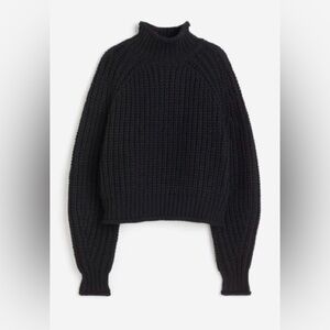 H&M Black Chunky Sweater